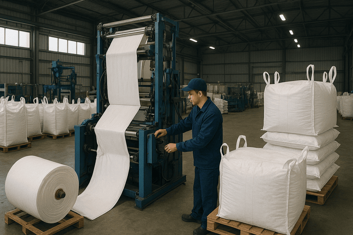 کارخانه تولید کیسه های صنعتی